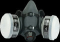 Honeywell 5500 Half Mask w/OV/R95 Cartridge/Filters Paint/Pesticide Respirator - Medium