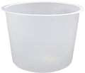5qt Clear Pail Liner Fits Metal/Plastic
